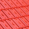 Figure 54 - Interlocking tiles laid in cross joints