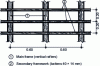 Figure 20 - Standard layout for secondary framing