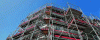 Figure 52 - Example of Layher scaffolding with
stiffening towers