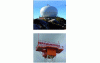Figure 18 - Secondary Radar only configuration: under radome and on top of a tower