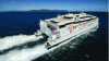 Figure 6 - Water jet propulsion on the Saint John Paul ferry operated by Virtu Ferries (Brand Tasmania)