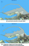 Figure 3 - Adjustment of the Calais port extension project (Conseil régional Nord-Pas de Calais 2011)