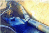 Figure 12 - Concrete thrust block