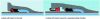 Figure 13 - Locked joints with inserts, in the trim (left), in a dedicated chamber (right)