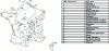 Figure 7 - The 22 metropolitan French HERs, in the Journal officiel de la République française (JORF n° 0027 of February 2, 2010, last updated May 12, 2022) (according to [13]). The same JORF also publishes a map of the 120 level 2 HERs. These maps published in the JORF are based on the work of [15] and [17].