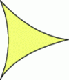 Figure 2 - A deltoid has three inflection points (according to Wikipedia®)