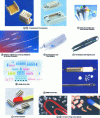 Figure 1 - Examples of parts made using microplasturgy