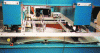 Figure 26 - Test set-up, monolithic panel 2 m × 1 m