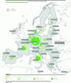 Figure 1 - Primary energy production from biogas in the European Union in 2022 (data from EurObserver [14])