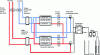 Figure 10 - Hydraulic diagram of a geothermal heat pump: case of balanced heating and cooling demand (i.e., no discharge) (based on [4])