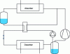 Figure 25 - Absorption-compression cycle (the IHX heat exchanger is optional)