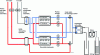 Figure 8 - Hydraulic diagram of a geothermal heat pump: heating mode only (adapted from [4])