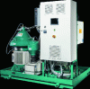 Figure 24 - Centrifugal separator with control panel (copyright GEA Westfalia)
