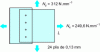 Figure 43 - Perforated plate with force transmission via fasteners