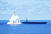 Figure 1 - Full-scale shock tests carried out on July 16, 2021 by the U.S. Navy on the aircraft carrier USS Gerald R. Ford. (source: U.S. Navy/Photo: Jackson Adkins/"Use of U.S. Department of Defense (DoD) visual information does not imply or constitute DoD endorsement")