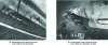 Figure 5 - Primary wave and bubble pulsation effects on a ship's hull [6]