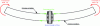 Figure 5 - Representation of the bending moment on a bolted flange assembly