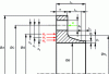 Figure 8 - Characteristic Dimensions of an Integral Flange