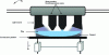 Figure 15 - Illustration of the material jetting process (Polyjet technology), adapted from Rias [12]
