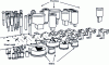 Figure 31 - Punches and dies in position relative to the strip [2].