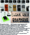 Figure 8 - Nanocomposite, illustration of the 3D
printing process by molten wire deposition and typical example of
a 3D printed object using a G-ABS composite filament with 3.8% graphene
oxide by mass (reproduced with permission from [82]).