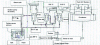 Figure 2 - The energy conversion cycle to a water-steam cycle in the Dounreay PFR: 42% efficiency (according to [7])