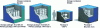 Figure 10 - MAVL waste storage containers planned in Switzerland (left) and Japan (right)