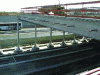 Figure 3 - Aircraft bridge over the A1 highway. Deck constructed in several phases.