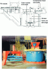 Figure 33 - Fixed vibrating core machine for large pipes