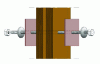 Figure 14 - Through threaded rod