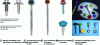 Figure 17 - Self-drilling screws for fastening cladding to various substrates (source: Faynot and SFS)
