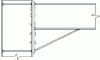 Figure 10 - Beam-to-post connection with shank