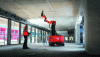 Figure 17 - Ceiling drilling machine on-site (Credit Hilti)