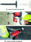 Figure 24 - Example of an insulation nail (Credit: Hilti)