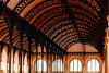 Figure 14 - Cast iron structures of the Sainte Geneviève library, Paris 1851 (architect, Henri Labroust, Photo DR.)