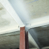 Figure 66 - Beams after application of fire protection (Credit Pierre Engel)