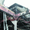 Figure 73 - The protection has slowed down the heat build-up and the structure is sound (Credit Pierre Engel).