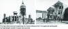 Figure 2 - Views of San Francisco City Hall and wooden houses after the 1906 earthquake