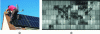 Figure 10 - Localized pressure on a photovoltaic module can cause a) microcracks in the photovoltaic cells that make up the modules. These cracks create electrical defects and can subsequently grow large enough to electrically isolate some of the cells, as shown in the electroluminescence image b) of a module that has been subjected to high mechanical stress