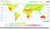 Figure 1 - Annual distribution of direct normal irradiation in the world [10]
https://solargis.com/resources/free-maps-and-gis-data? locality=world,
accessed August 2025