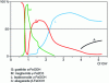 Figure 32 - Products resulting from RV I green rust, depending on chloride content [23]