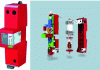 Figure 8 - Surge arrester with integrated disconnector: fuse, closed view and exploded view (Dehn photo)