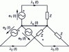 Figure 4 - Combining three single-phase schemes by pooling return conductors