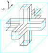 Figure 11 - TLM cell of the symmetric condensed node (SCN) [17]