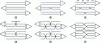 Figure 10 - Parallel and crossed bit line diagrams