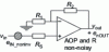 Figure 33 - Equivalent noise diagram of Figure 31 with its equivalent noise voltage source brought back to the input