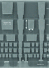 Figure 2 - Six-level
"Damascene" metallization