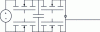 Figure 6 - Simulated efficiency of the multiple-ratio switching converter and measurement [8].