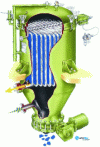 Figure 8 - Niagara automatic debatizing filter (Amafilter)