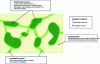 Figure 1 - Theoretical representation of ecological
continuities (source: UMS PatriNat, https://inpn.mnhn.fr/programme/trame-verte-et-bleue/presentation)